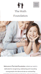 Mobile Screenshot of huthfoundation.org
